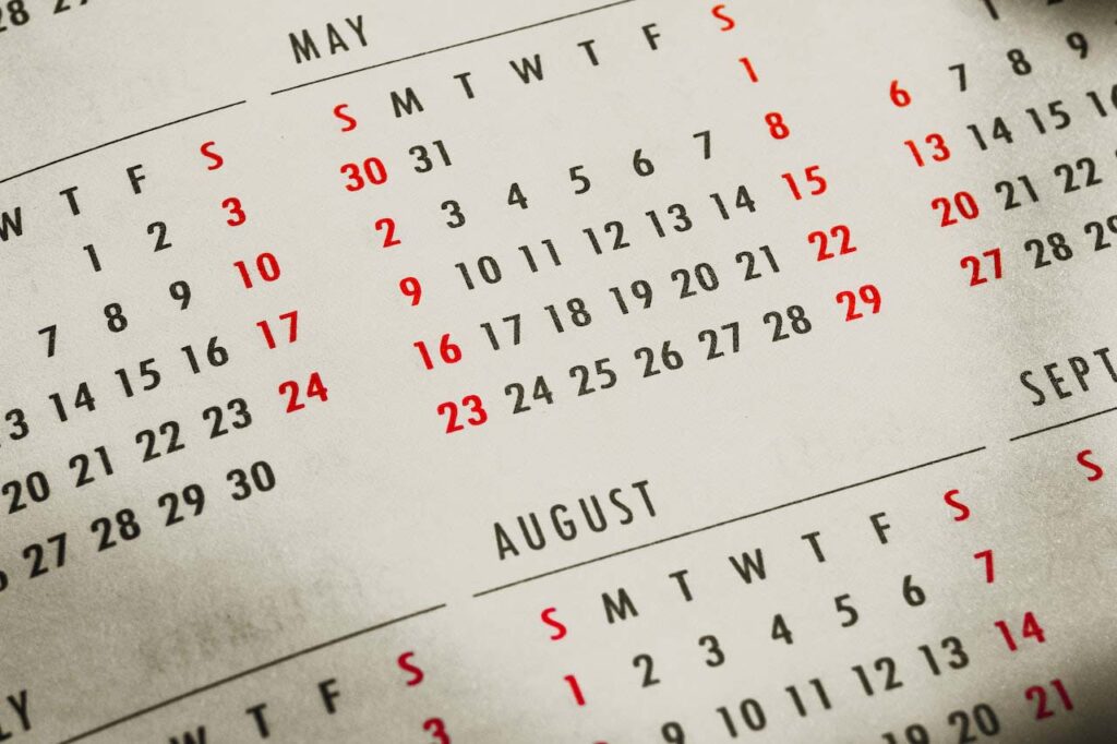 Gregorian Calendar BOOKENDS